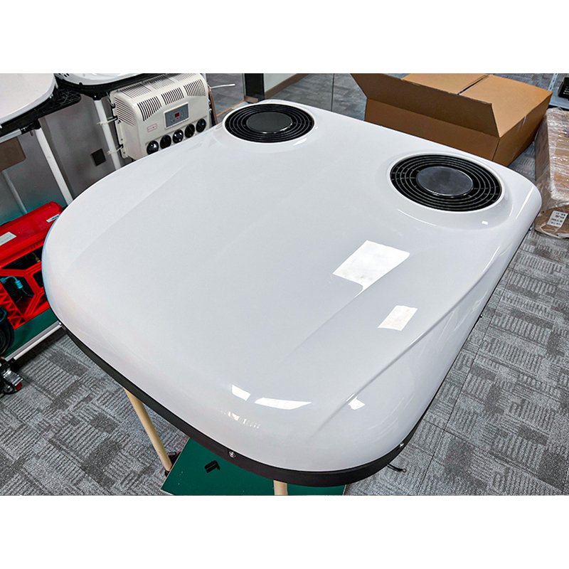 Battery AC System 24V 12 Volt Rooftop Parking Roof Air Conditioning for Electric Truck Roof Van caravan Air Conditioner 12v