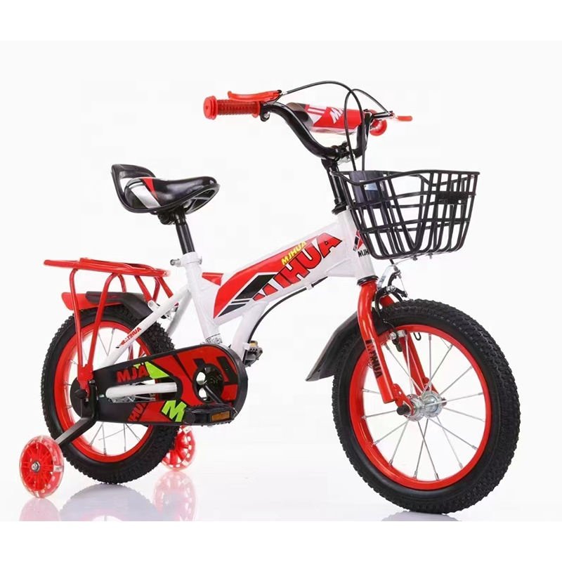 Hot Sale 12 14 16 18 Inch 2 to 5 Years Old Carbon Steel Frame Kids Bikes Children Bicycles with Basket