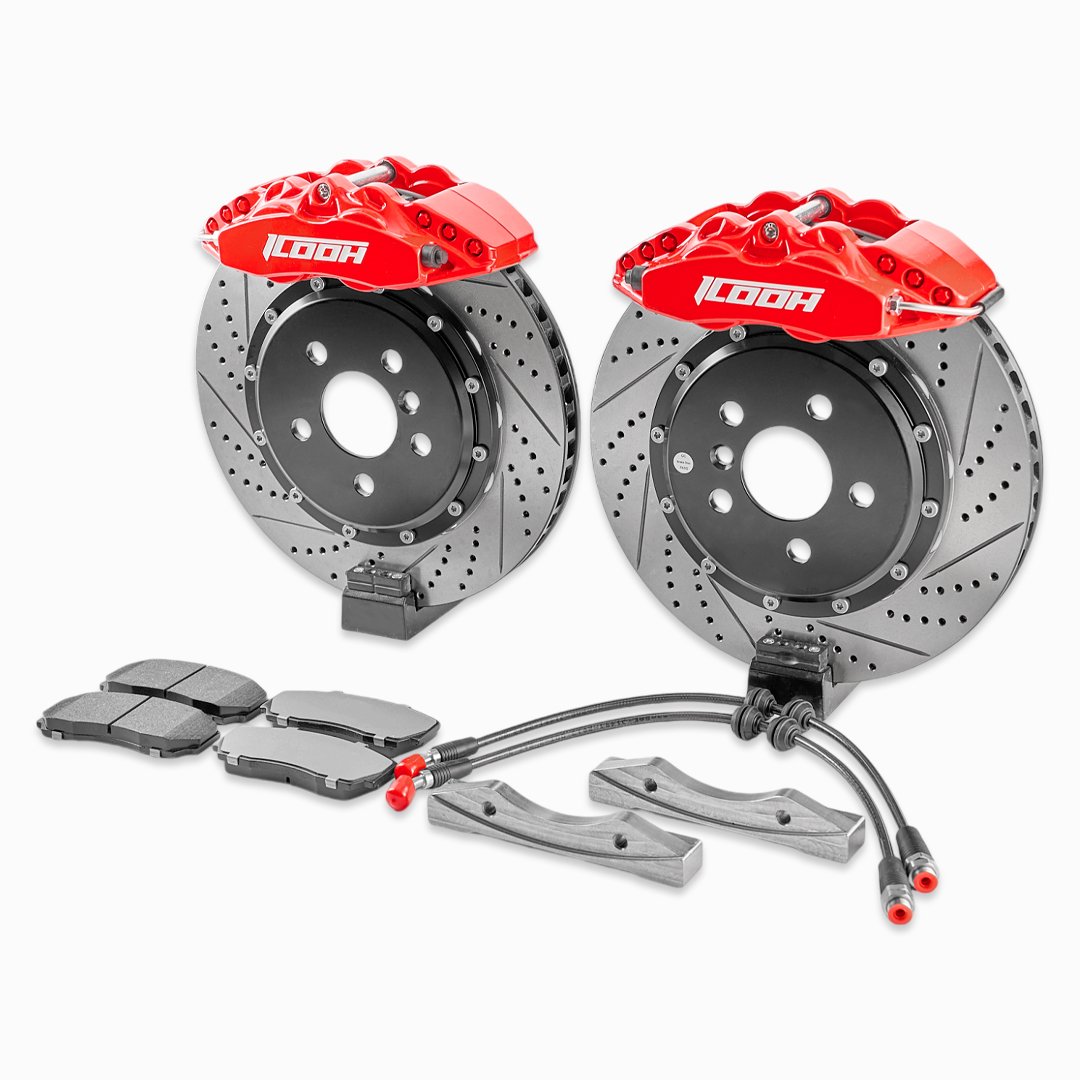 ICOOH Modified Racing High Performance 4 Piston 280/300mm Rotor Size Big Brake Kits for Kia K3 K5 K7 K9
