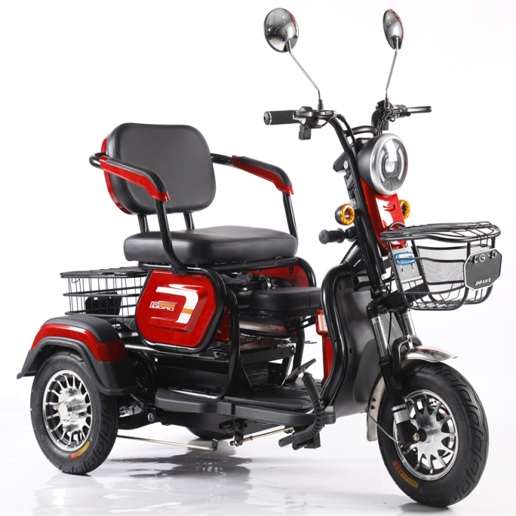Electric Scooter Three Wheel China 48V 20AH Lead Acid Battery 600W Electric Motorcycles 3 Wheels Electric Tricycles for Adults