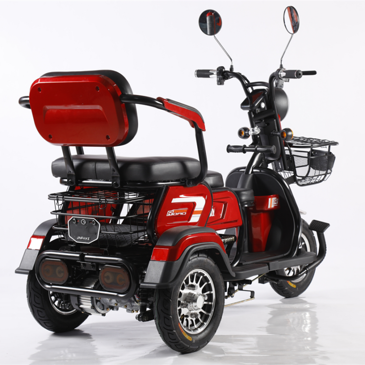 Electric Scooter Three Wheel China 48V 20AH Lead Acid Battery 600W Electric Motorcycles 3 Wheels Electric Tricycles for Adults