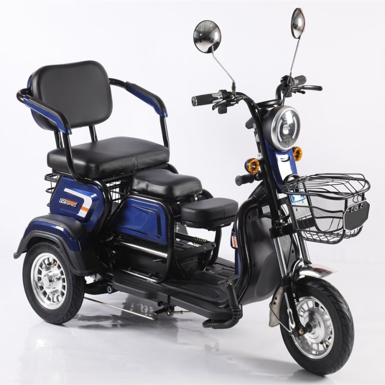 Electric Scooter Three Wheel China 48V 20AH Lead Acid Battery 600W Electric Motorcycles 3 Wheels Electric Tricycles for Adults