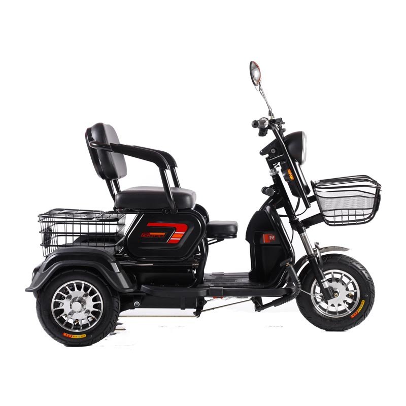 Electric Scooter Three Wheel China 48V 20AH Lead Acid Battery 600W Electric Motorcycles 3 Wheels Electric Tricycles for Adults