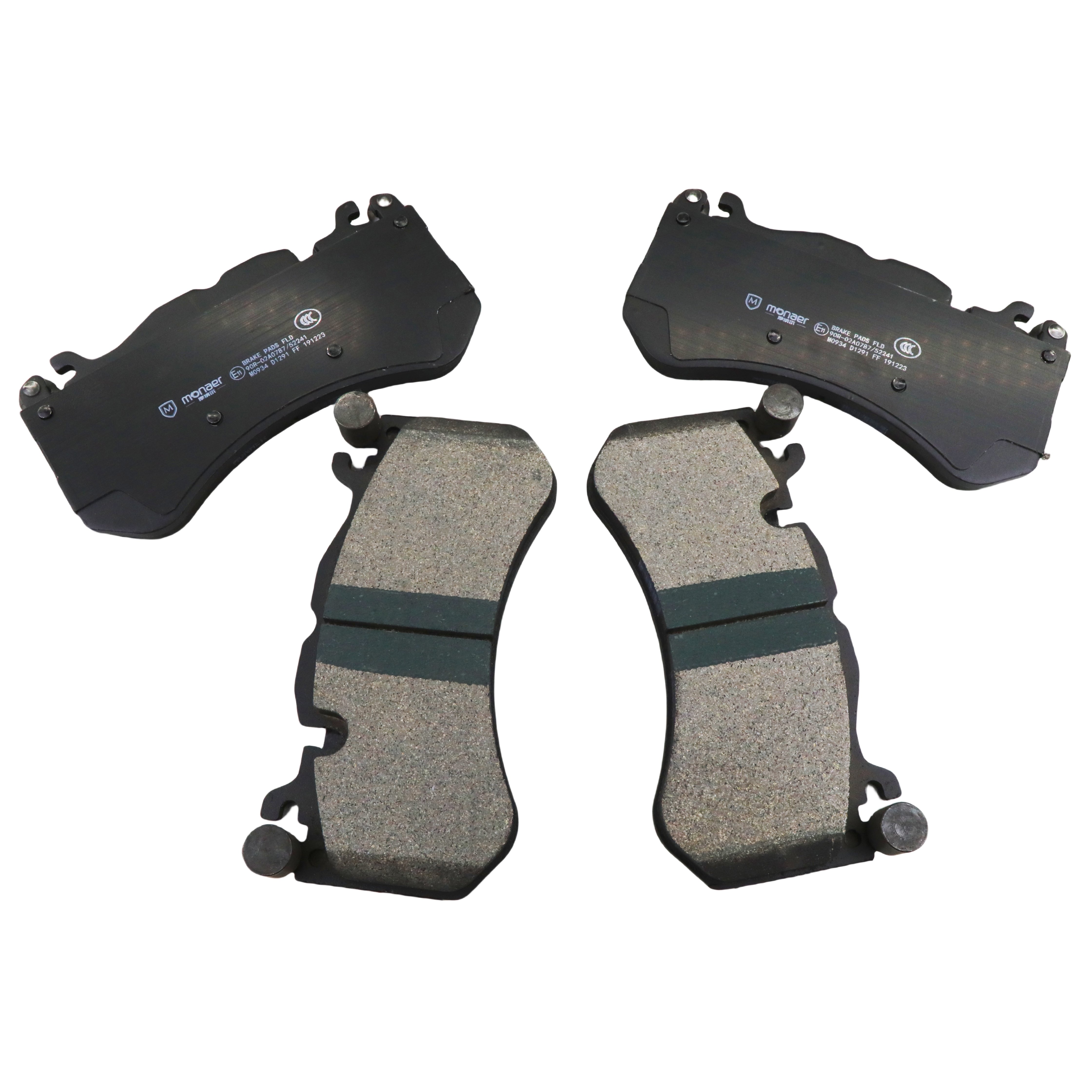 Monaer Brake Pads D1291High Quality Ceramic Front Axle Brake Pads Pad for MERCEDES-BENZ