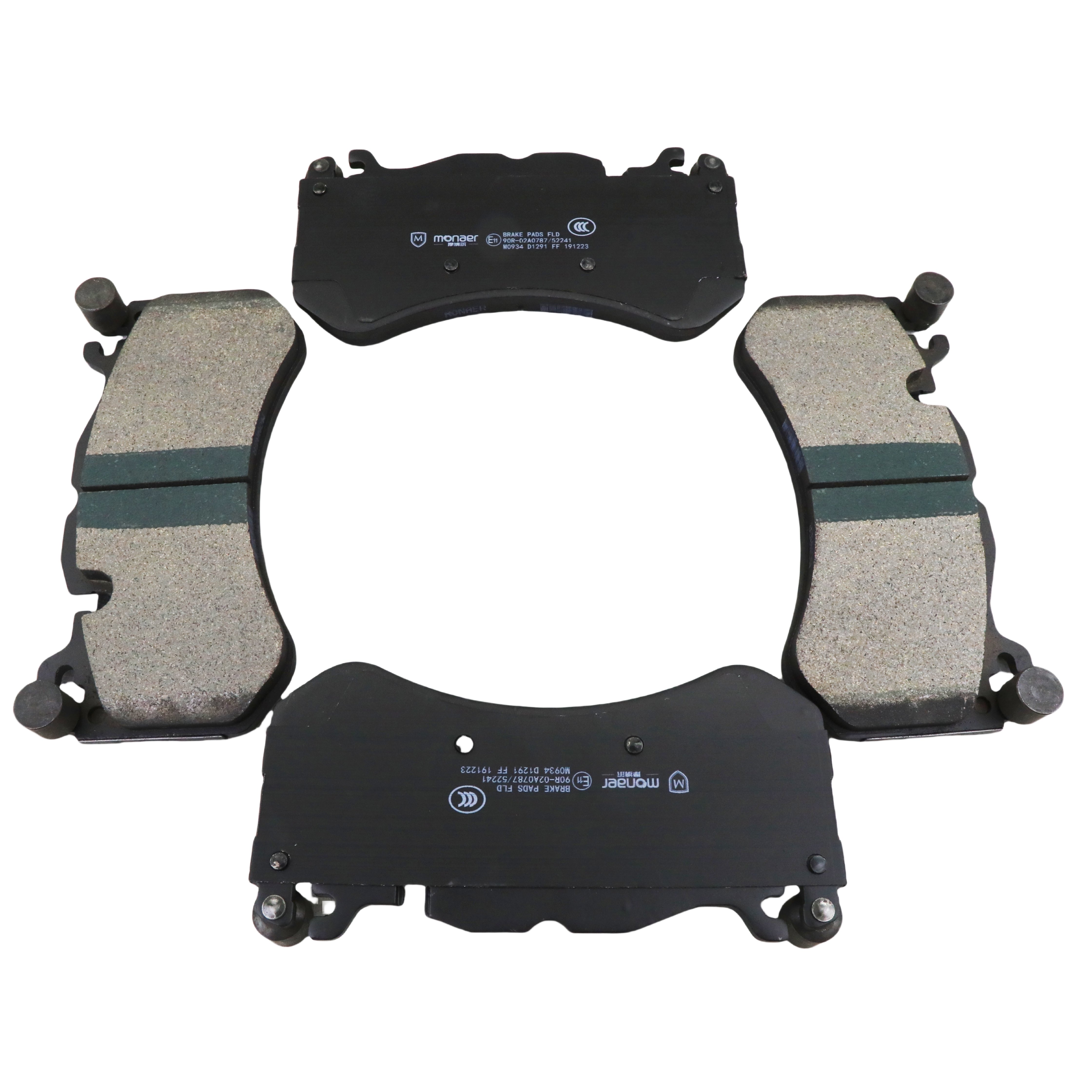 Monaer Brake Pads D1291High Quality Ceramic Front Axle Brake Pads Pad for MERCEDES-BENZ