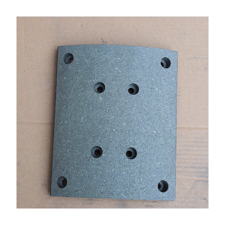 Hot Sale 220*200*10.5/18 Brake Shoe Lining Heavy Duty Axle Use Brake Shoes