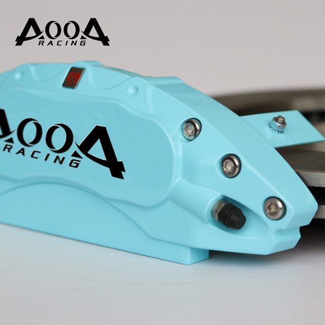 AOOA Racing Aluminum Caliper Covers for Audi No-Glue Required a Set of 4