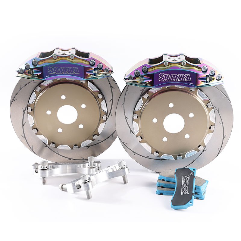 SAVANINI Aluminum Anodizing 4/6 Piston Caliper Big Brake Kit for Mercedes-Benz W169/W176/W246/C117 4pot 6pot Front Wheel