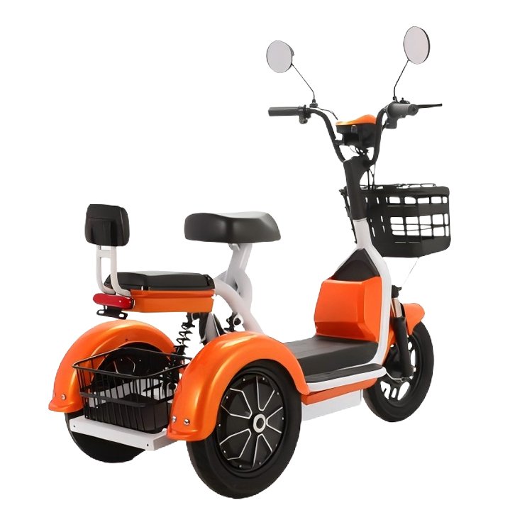 400w 48v Lead Acid Battery 14*2.50 Vacuum Tubeless Full Suspension Electric Pedicab