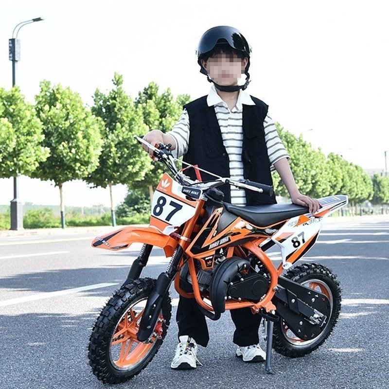 JCL-007 Mini 49cc Dirt Bike Single Cylinder air Cooling Dirt Bike for Adults Off-road Motorcycle Dirt Bike for Adults