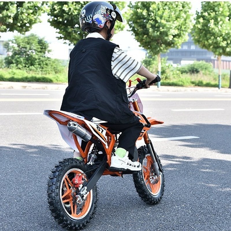 JCL-007 Mini 49cc Dirt Bike Single Cylinder air Cooling Dirt Bike for Adults Off-road Motorcycle Dirt Bike for Adults