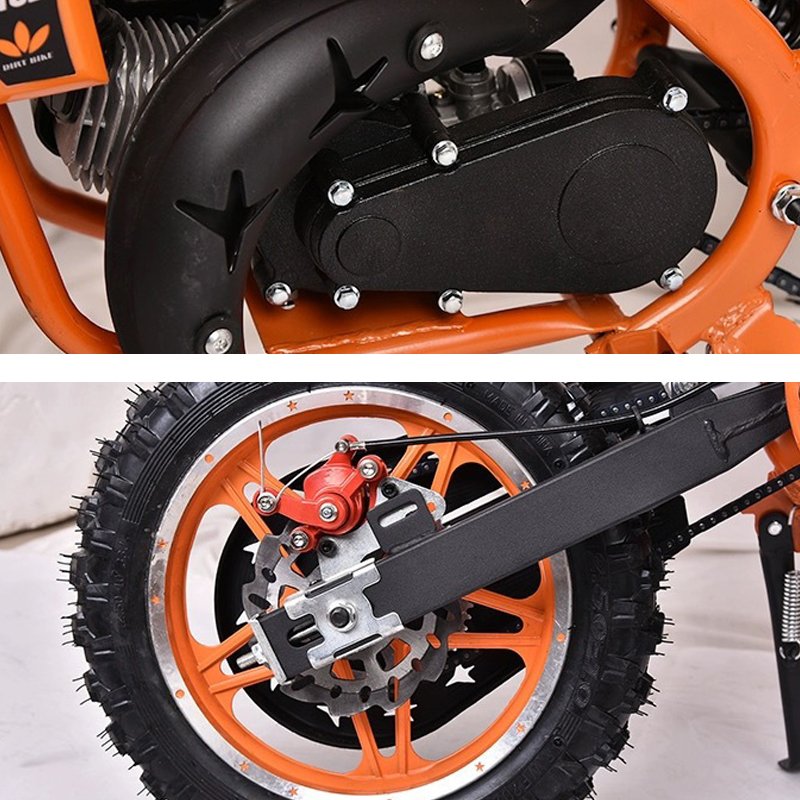 JCL-007 Mini 49cc Dirt Bike Single Cylinder air Cooling Dirt Bike for Adults Off-road Motorcycle Dirt Bike for Adults
