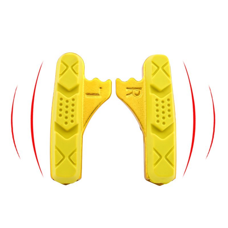 MUQZI MTB Road Bike C-brake Caliper Pads Rubber Aluminum Folding Bicycle Brake Caliper Shoes Block