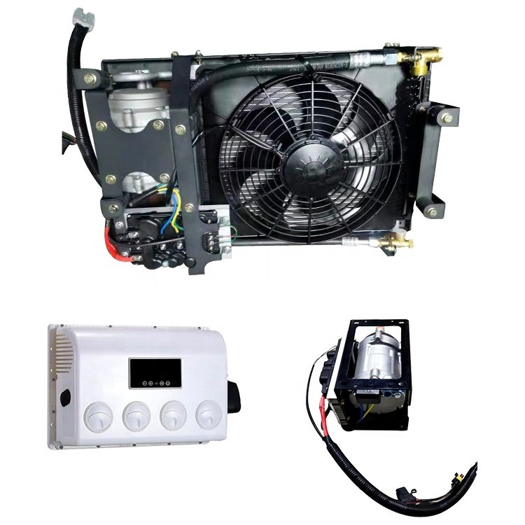 ACTECmax DC 48V RV Air Conditioning Ambulance Parking Cooler AC.161.075 Auto Electric Travel 12V Semi Truck Air Conditioner
