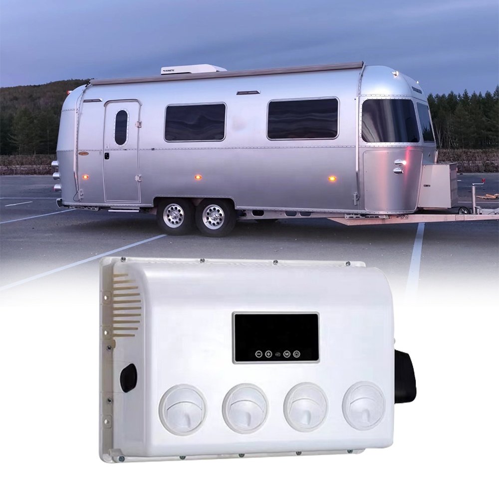 ACTECmax DC 48V RV Air Conditioning Ambulance Parking Cooler AC.161.075 Auto Electric Travel 12V Semi Truck Air Conditioner