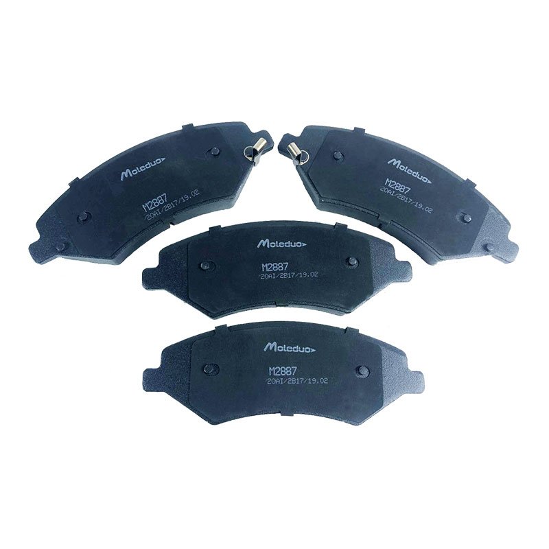 M2887 Ceramic Front Brake Pads for Jetour Chery Hanteng D2262 No Asbestos No Noise No Dust Durable Factory Wholesale Brake Pad