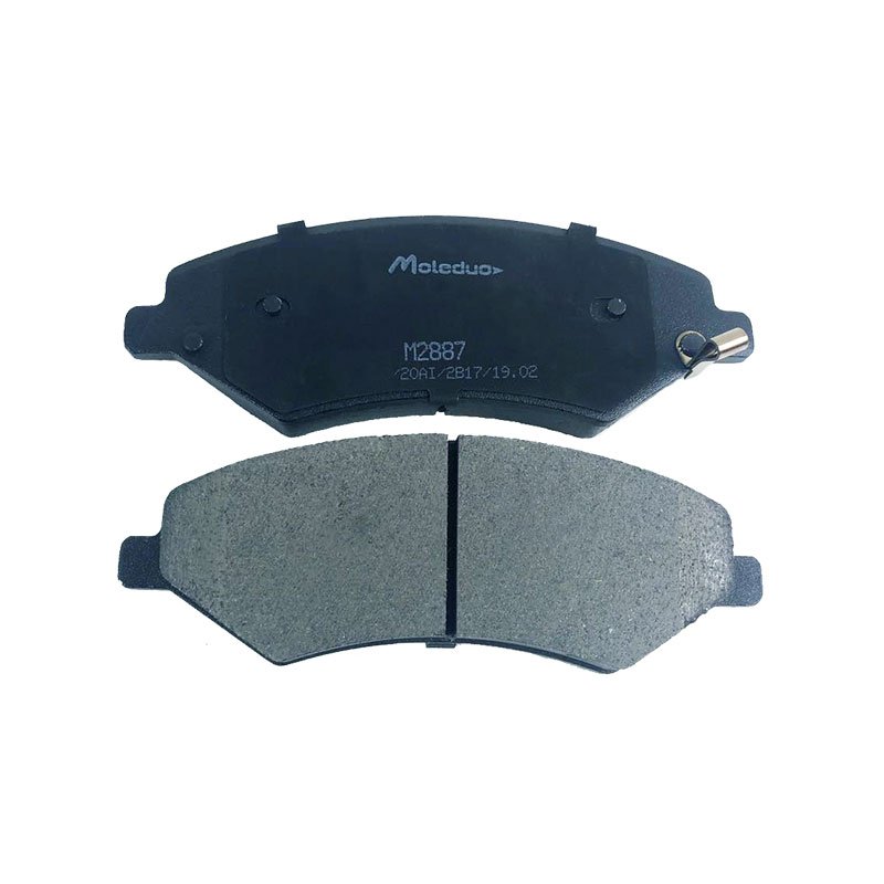 M2887 Ceramic Front Brake Pads for Jetour Chery Hanteng D2262 No Asbestos No Noise No Dust Durable Factory Wholesale Brake Pad
