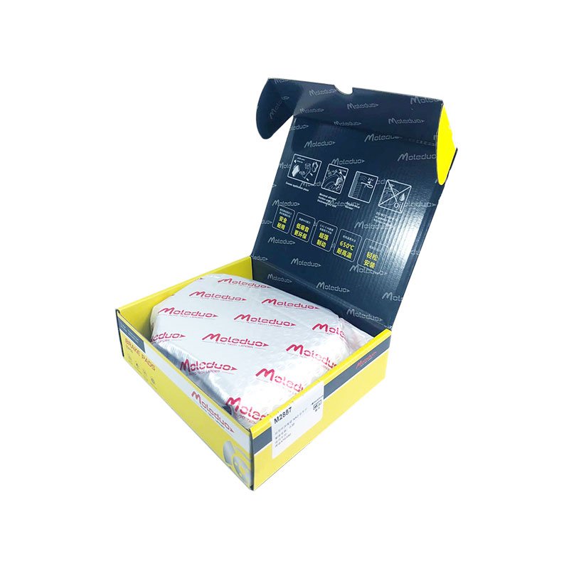 M2887 Ceramic Front Brake Pads for Jetour Chery Hanteng D2262 No Asbestos No Noise No Dust Durable Factory Wholesale Brake Pad