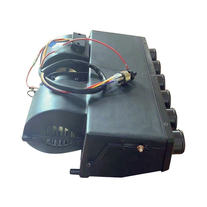 404 Universal Under Dash AC Evaporator Underdash A/C Air Conditioner 12V 24V Auto AC System 4 Port 12V HVAC Unit for Truck