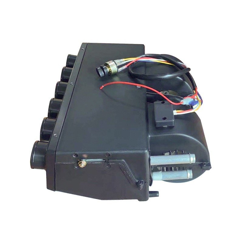 404 Universal Under Dash AC Evaporator Underdash A/C Air Conditioner 12V 24V Auto AC System 4 Port 12V HVAC Unit for Truck