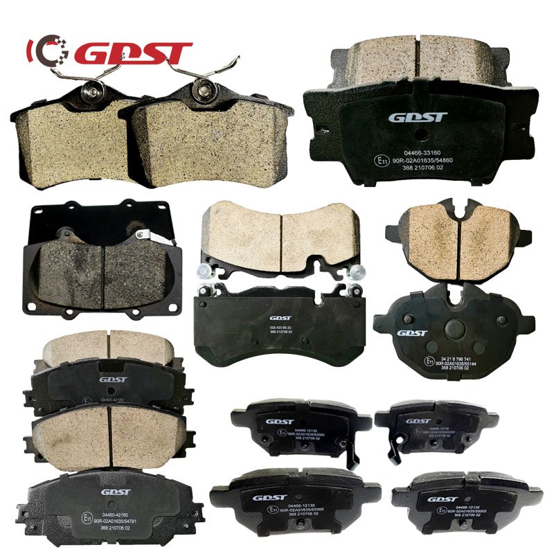 GDST High Quality Truck Parts Factory Price One Year Warranty D1821 Semi-Metal Ceramic Brake Pads for Volvo