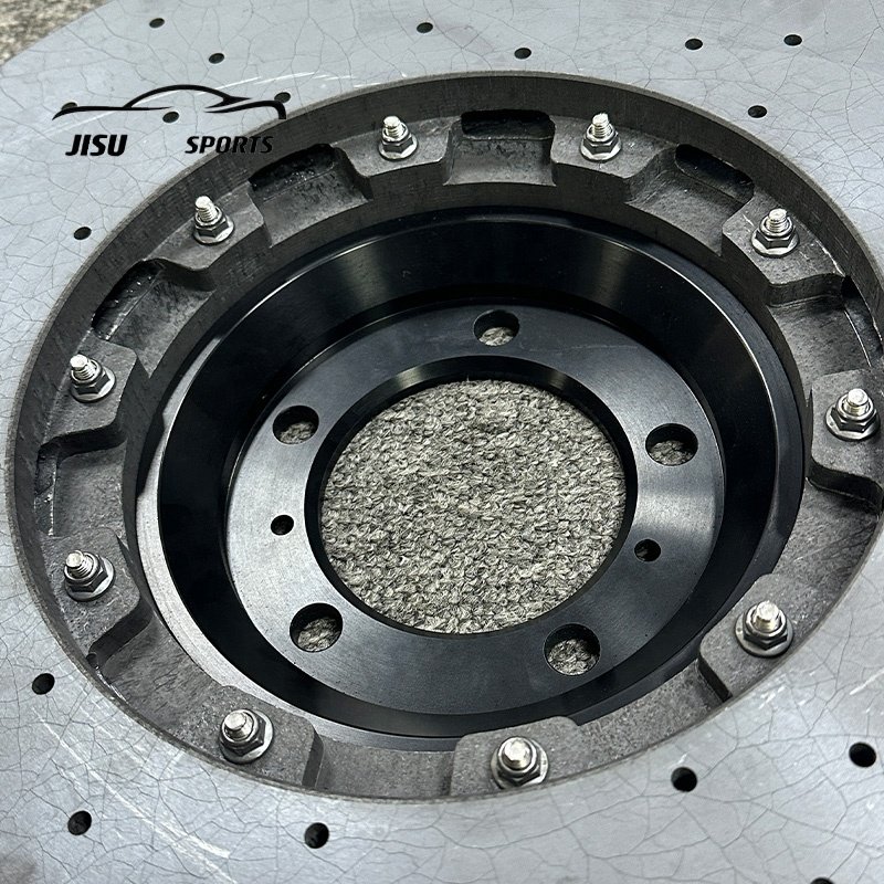 Carbon Car Brake Disc Front 440mm Rear 370mm Ceramic Brake Rotor for Audi S6 S7 C7 RS5 RS6 RS7 RS8 2018-2024