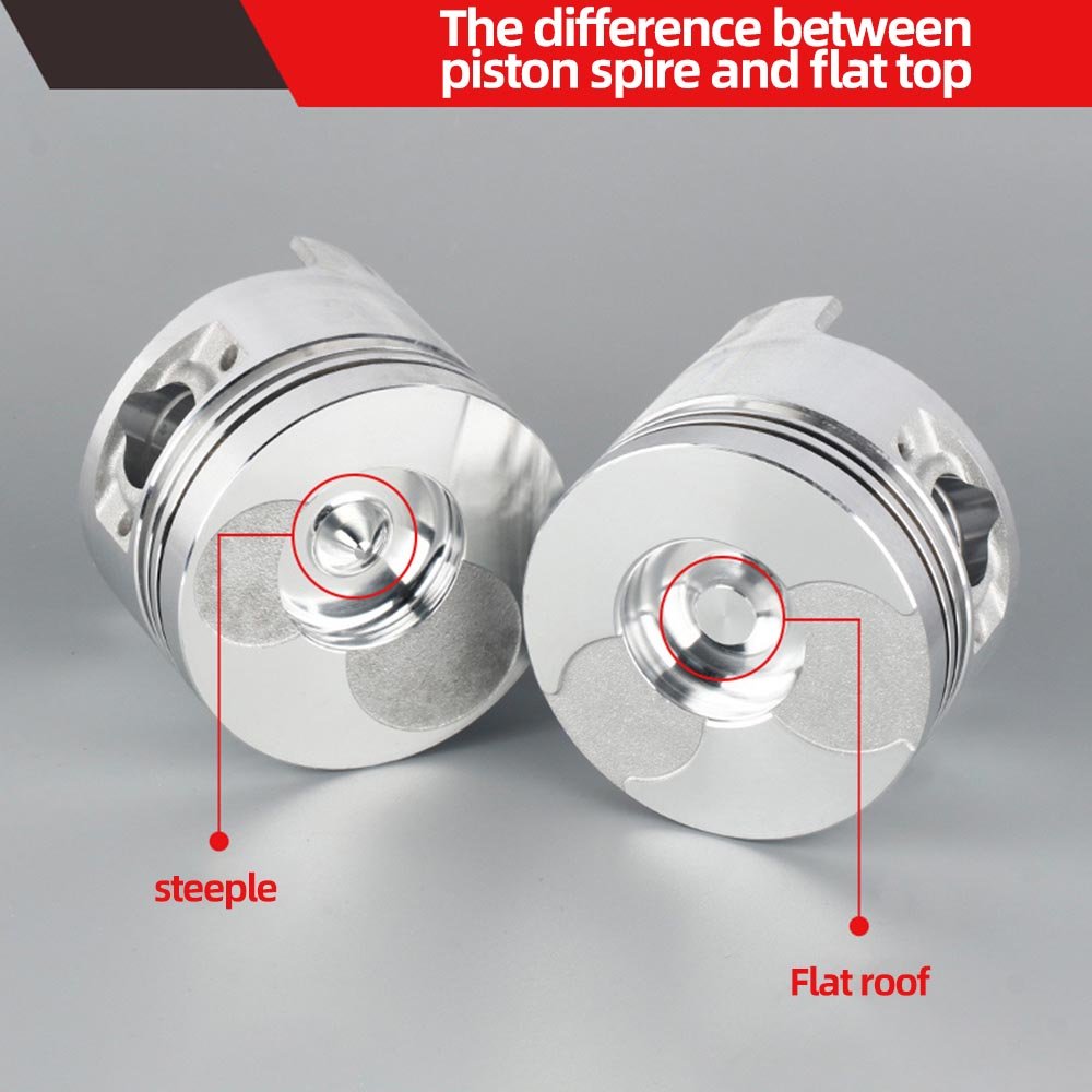 Diesel Engine Spare Parts 170F 173F 178F 186F 188F 192F Custom Piston for Micro Tillage Machinery Piston Assemble