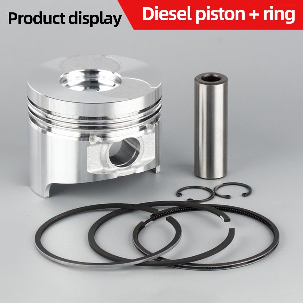 Diesel Engine Spare Parts 170F 173F 178F 186F 188F 192F Custom Piston for Micro Tillage Machinery Piston Assemble