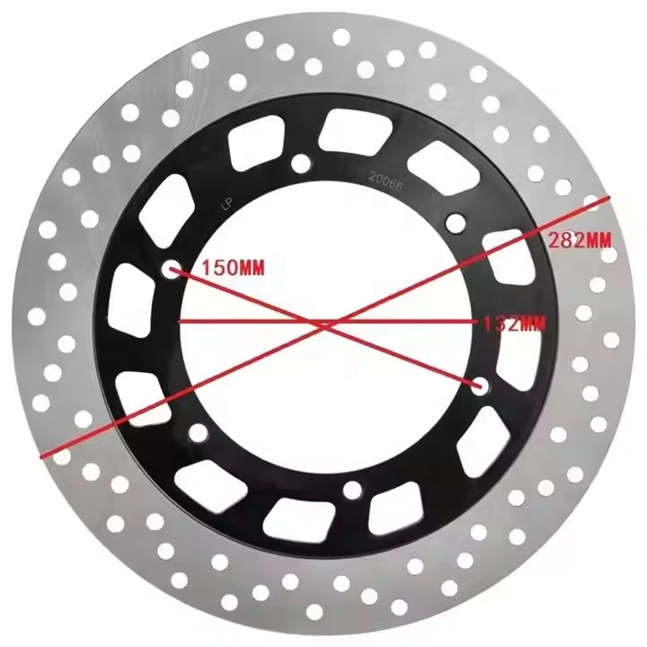 CQJB Factory Motorcycle Accessories Front Brake Disc Rotor XP500 TDR/XV/SRV/XVS/125/250/1100 XP500 XT/XTZ600 for Yamaha