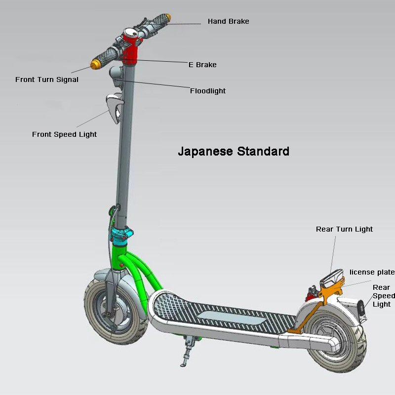 China Supplier E Self-balancing 10inch Fat Tire Electric Scooters 350W Lightweight NewE Scooter With Street Legal