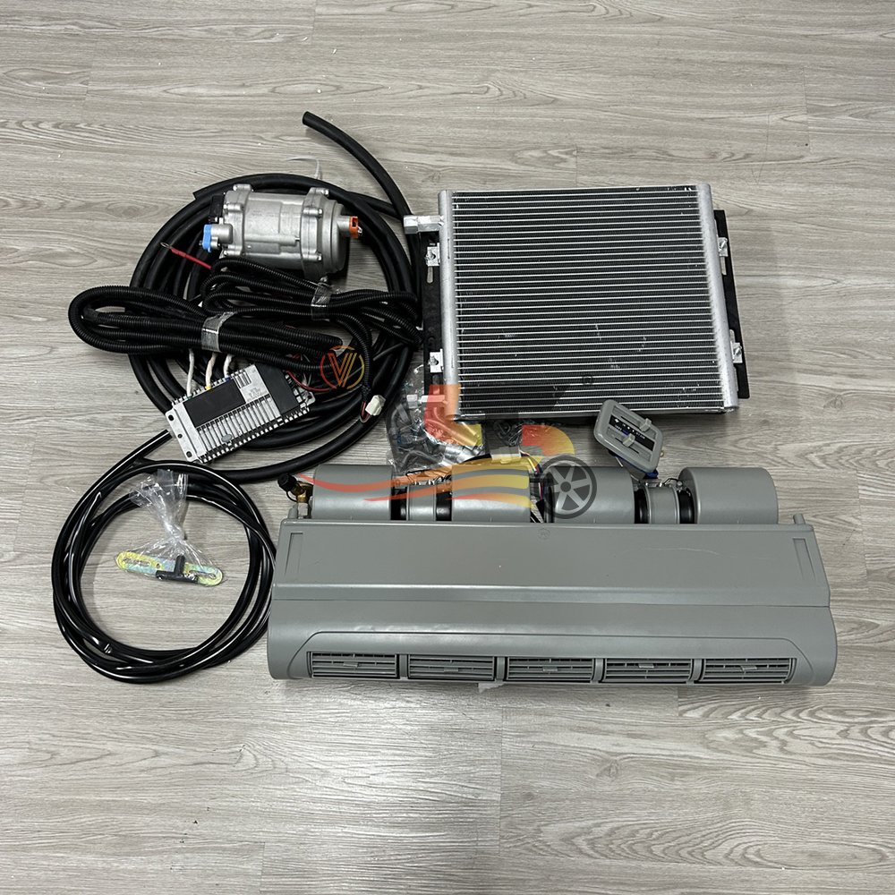 12v Mini-split air Conditioner Roof Parking air Conditioner for Van Electric Sleeper air Conditioner Truck Semi Truck Ac