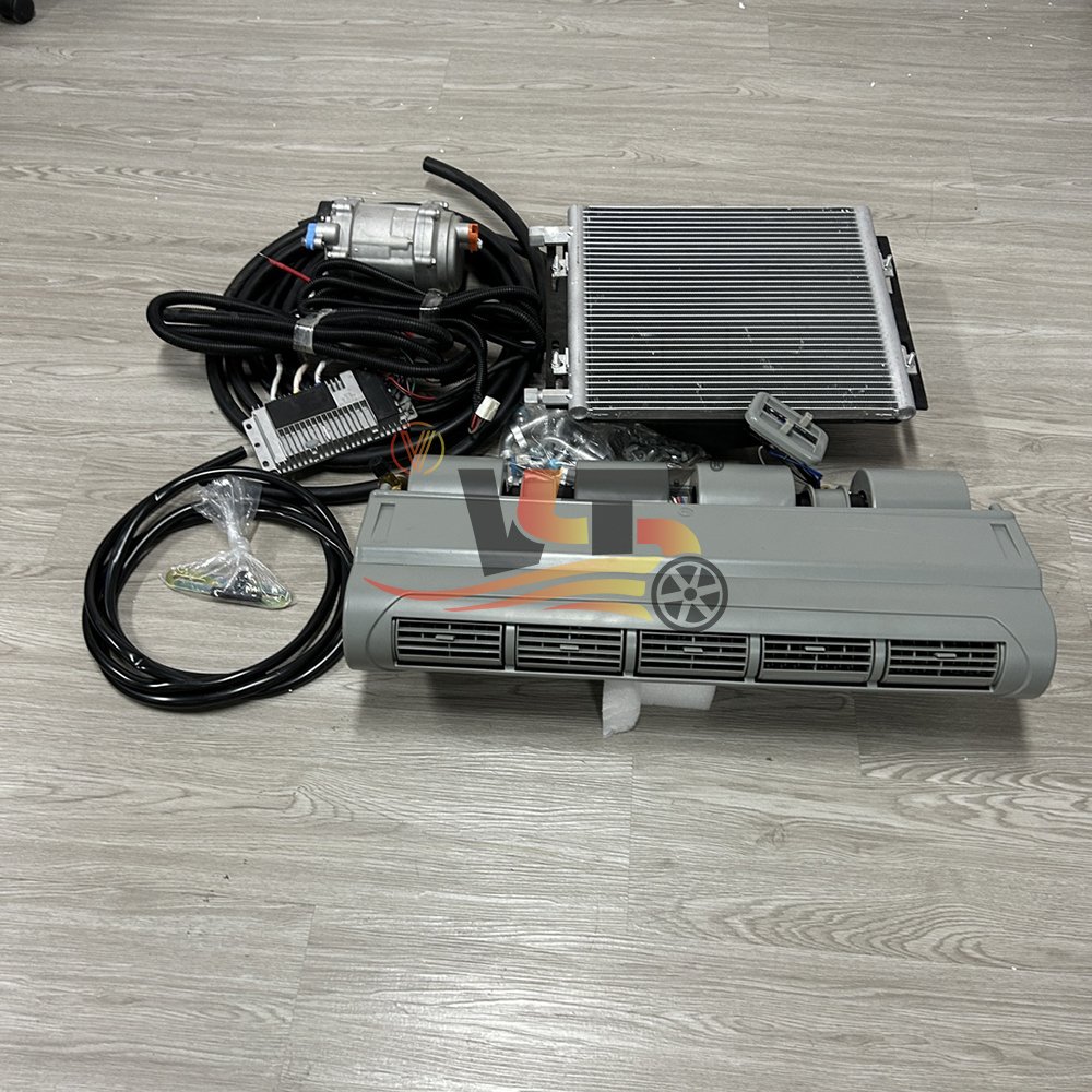 12v Mini-split air Conditioner Roof Parking air Conditioner for Van Electric Sleeper air Conditioner Truck Semi Truck Ac