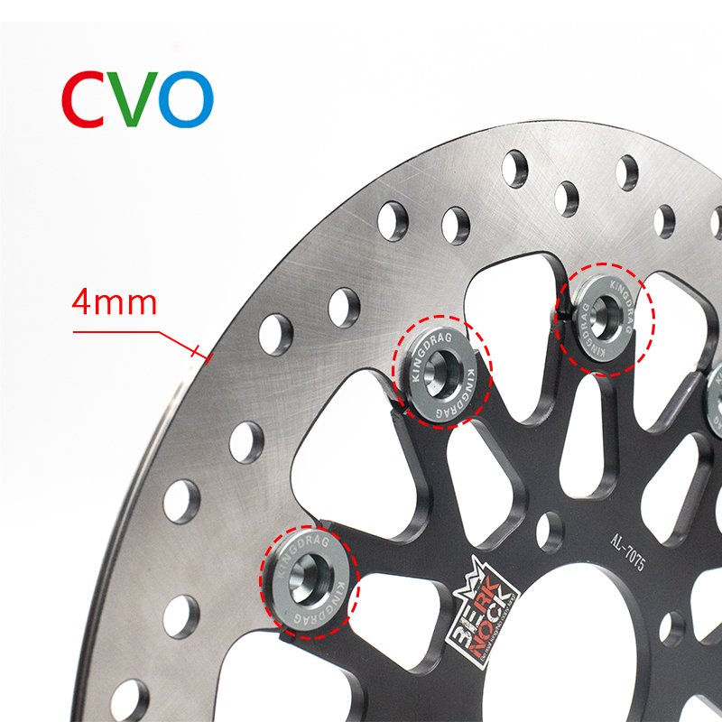 Electric Floating Rotor Motorcycle Modified 267mm Floating Exercise Length 4 Hole Bike Brake Disc