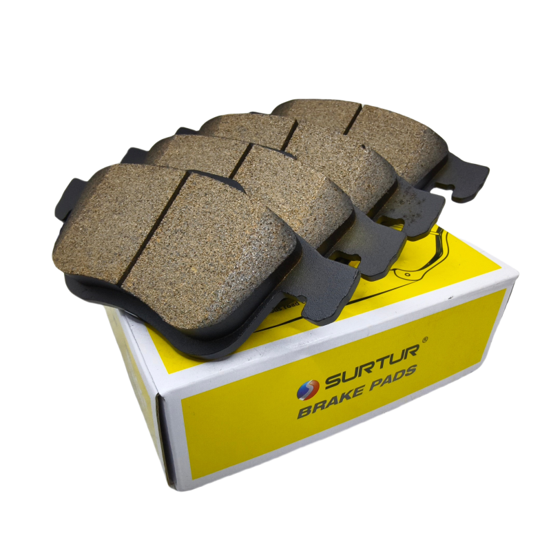 SURTUR New Front Brake Pad D1721 Ceramic Brake Pad for FIAT
