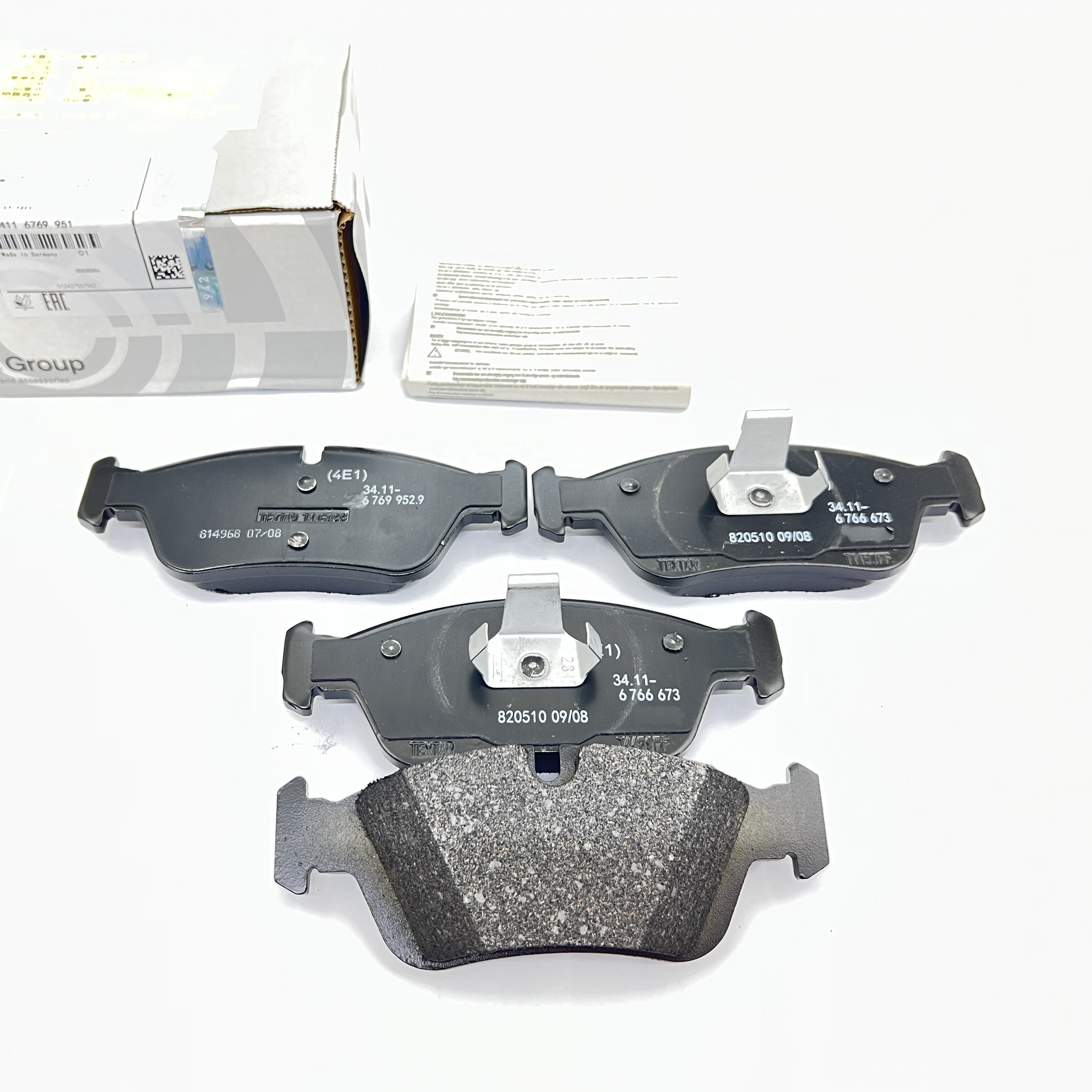 Price Good for BMW Brake Pads Kit 34116769951E81 E82 320i Auto Parts