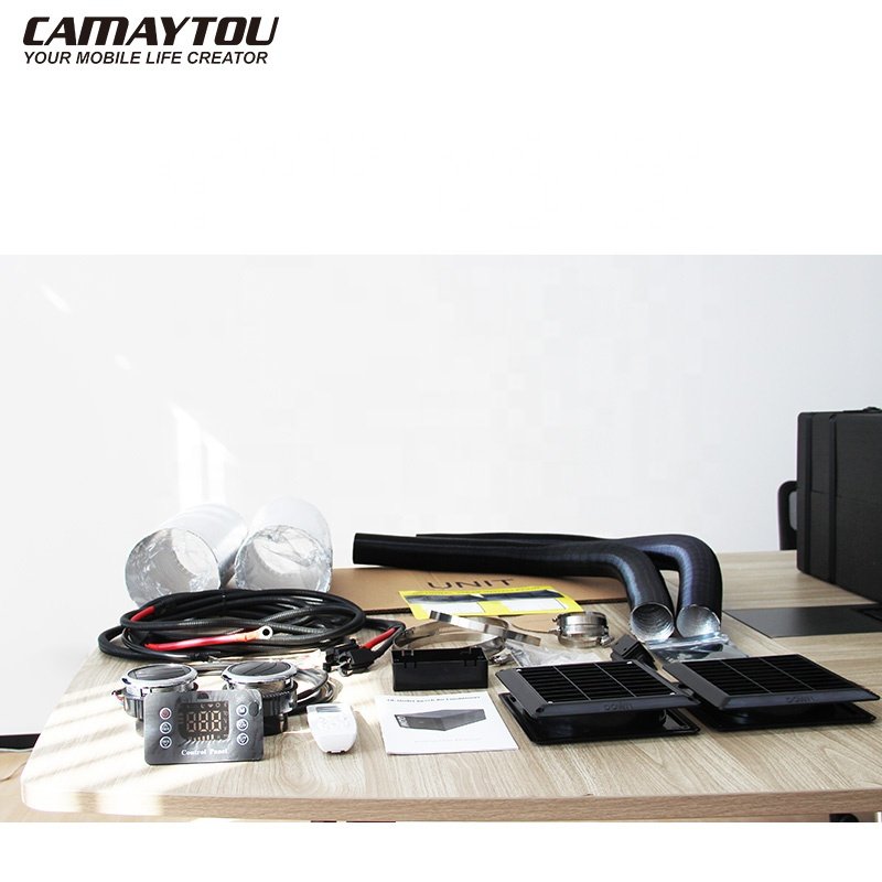 Rv 12v air Conditioner Under Bench Camper Van Motorhome caravan 24v 48v air Conditioning Systems