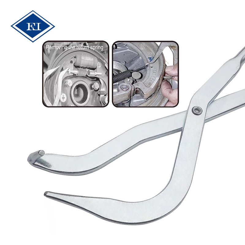 Drum Brake Shoe Return Spring Install & Remove Double Ended Pliers Installer & Remover Tool