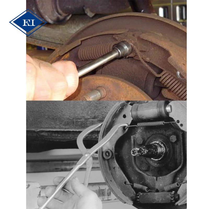 Drum Brake Shoe Return Spring Install & Remove Double Ended Pliers Installer & Remover Tool