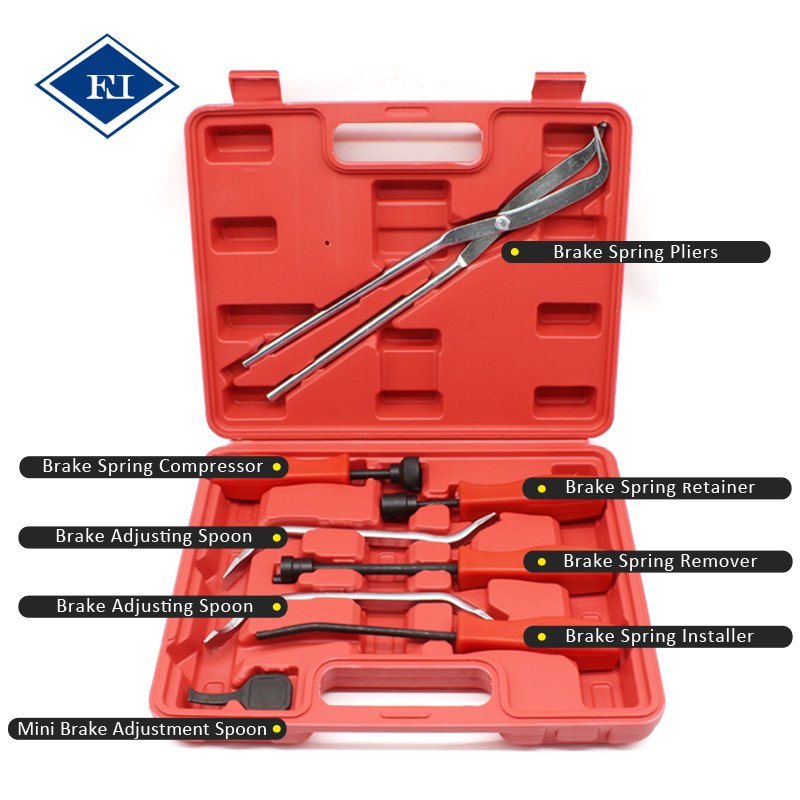 Drum Brake Shoe Return Spring Install & Remove Double Ended Pliers Installer & Remover Tool