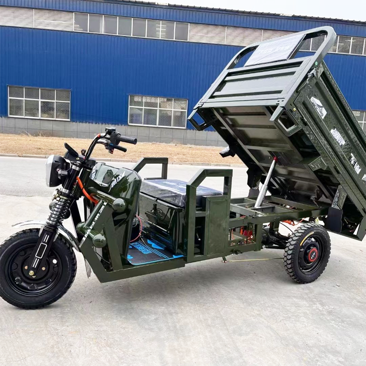 2024 New Produce Low Price High Quality Dumping Electric Tricycle 3 Wheels Cargo Electric Tricycle