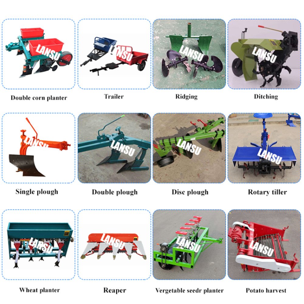 12hp Mini Tractor Mini Tractor Earth Auger Tractor Front Loader Mini