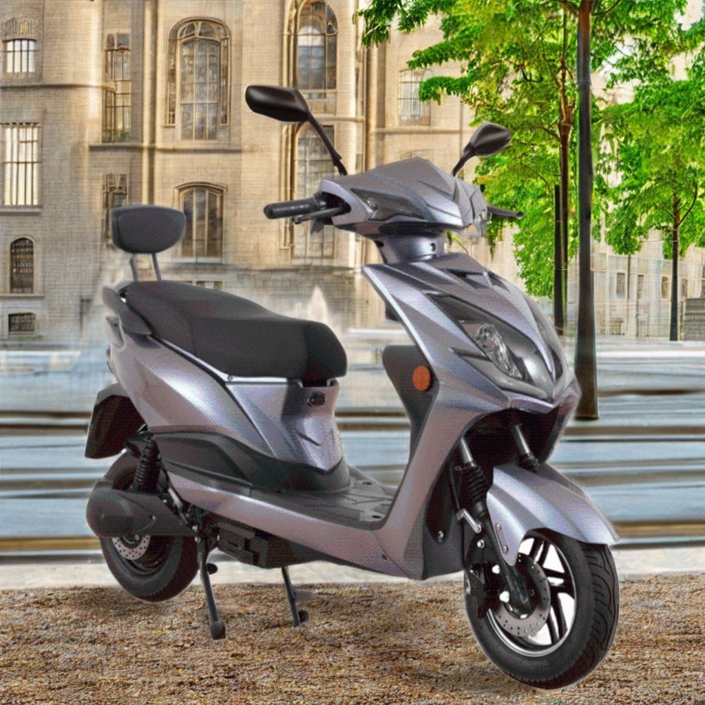 2024 New Model Electric Sports Touring Motorcycle 48V/60V/72V Lithium Battery 1000W Motor Closed Body Type