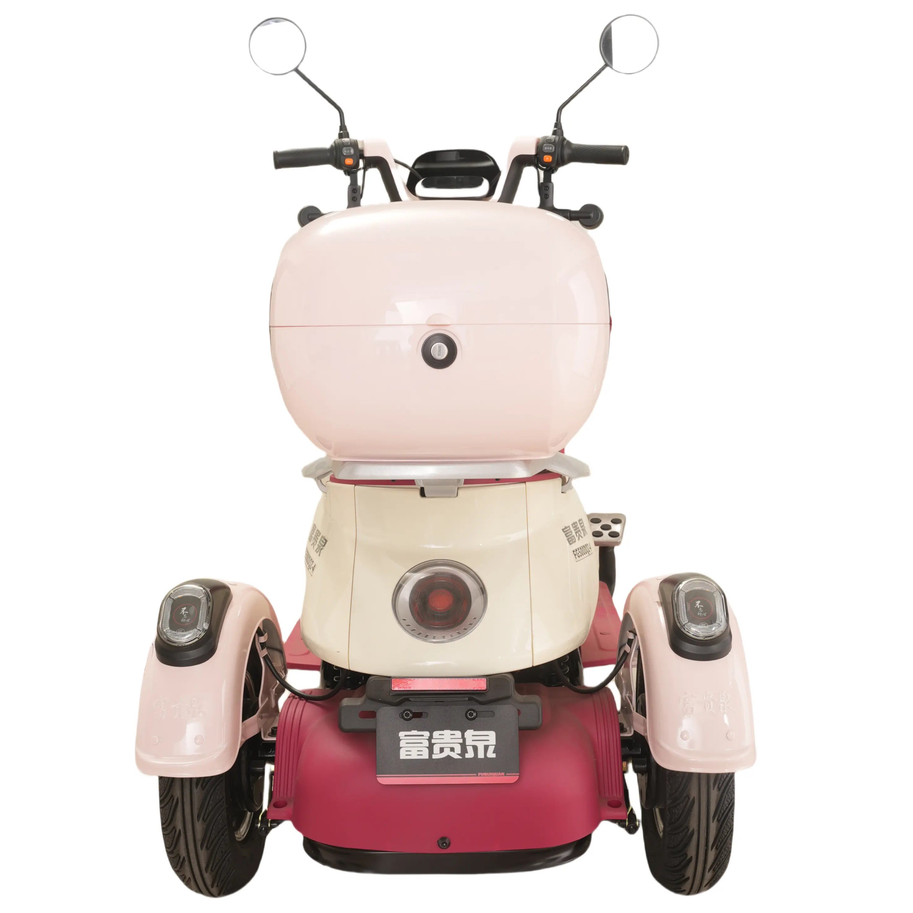 Made in China, High-quality Cute Small Manned Leisure Electric Tricycle Suitable for Adult Mini Scooters