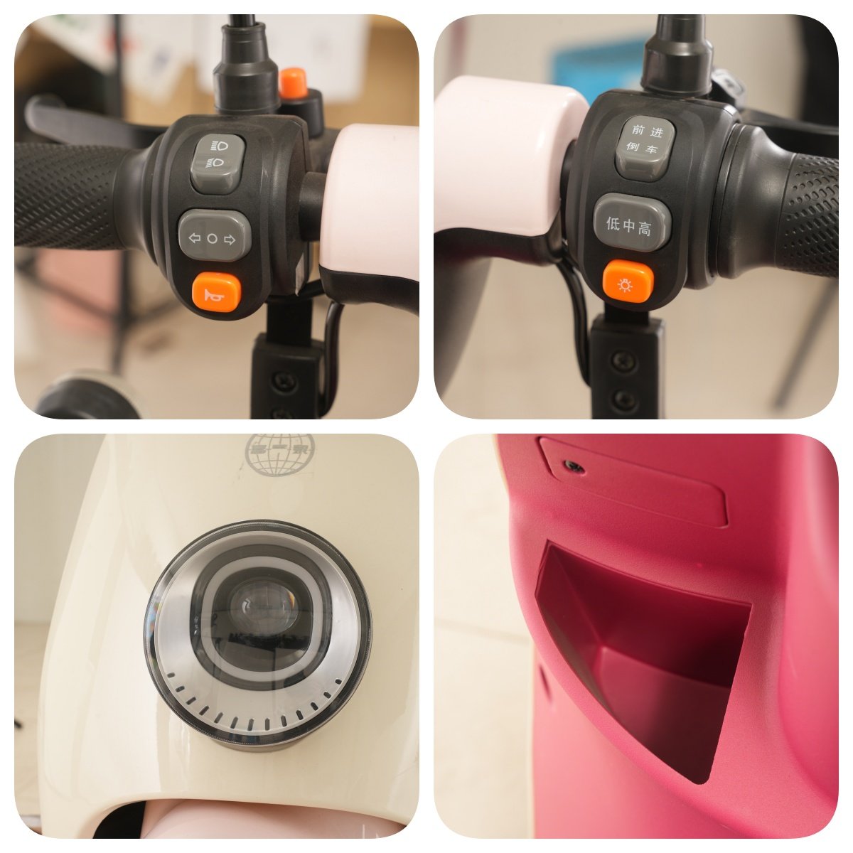 Made in China, High-quality Cute Small Manned Leisure Electric Tricycle Suitable for Adult Mini Scooters