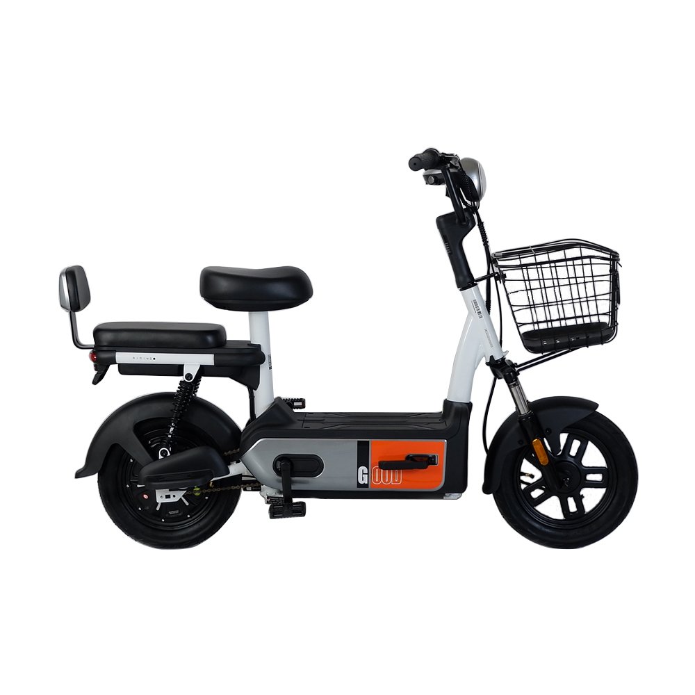 Wholesale 350W 48V Electric Bikes Ebike Bicycles 14 Inch Step Through E-Bike City Electric Bike for Adults