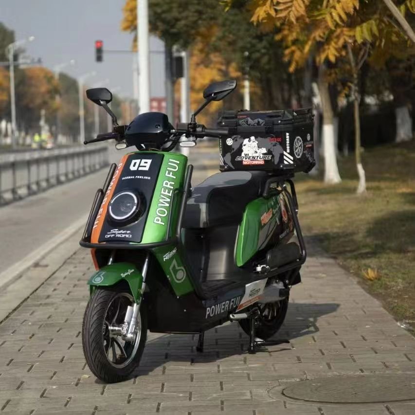 Wholesale Arrival 1000W Dual Motor Electric Scooter N9 60V Streetbikes for Unisex Bluetooth Smart Mobility Delivery Motorcycle