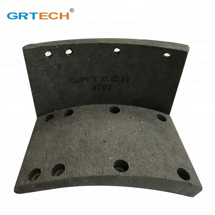 4702 Auto Brake System Truck Spare Parts Drum Brake Lining Manufacturing