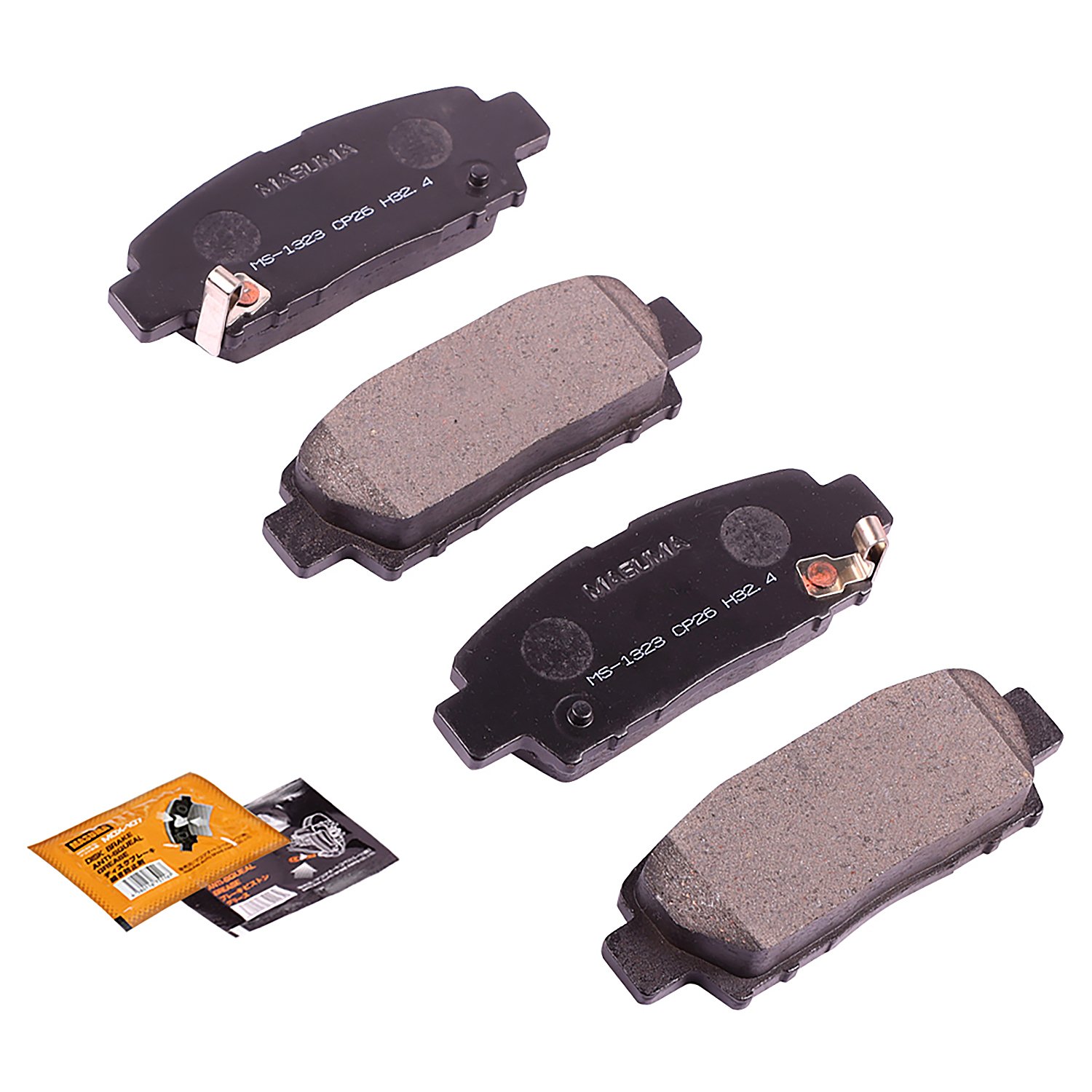 MASUMA MS-1323 Front Rear Ceramic Brake Pad for TOYOTA 04466-07020 04466-22060 04466-22140 04466-22160 04492-07010