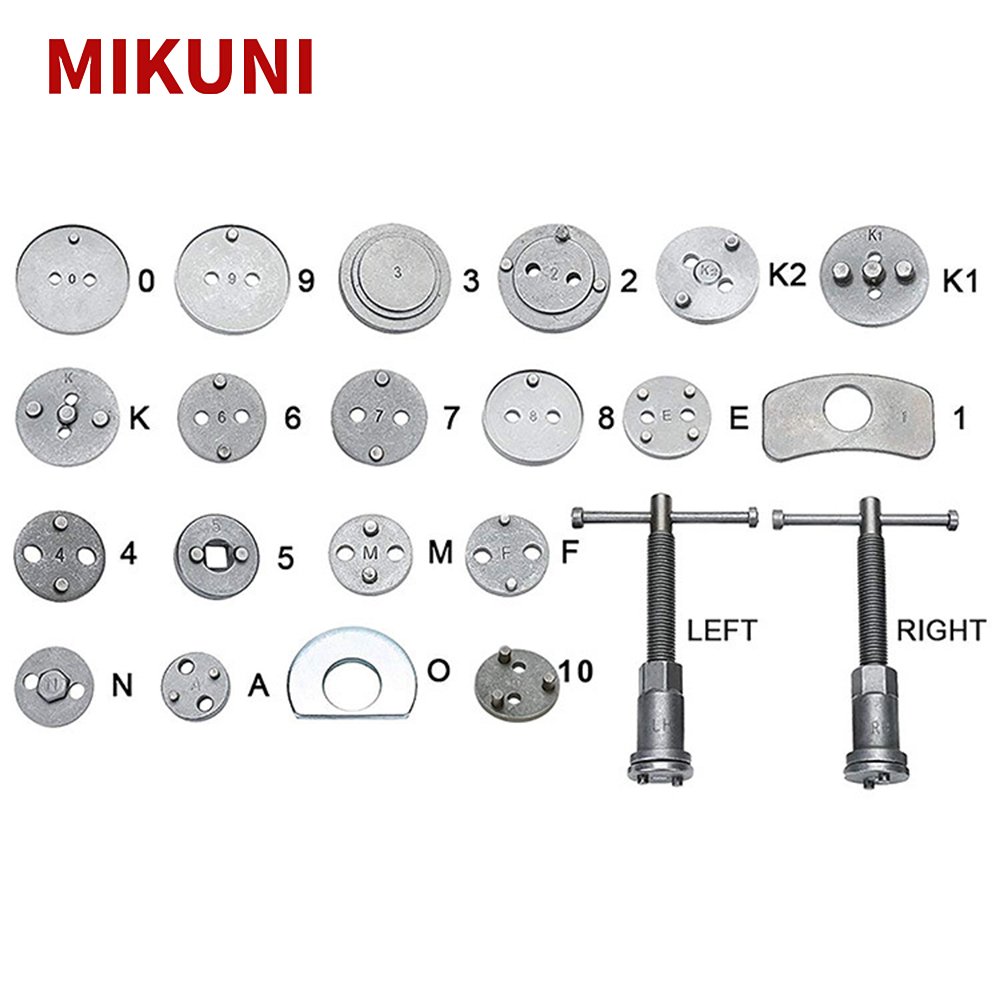 Piston 21 Pcs Universal Caliper Wind Back Kit