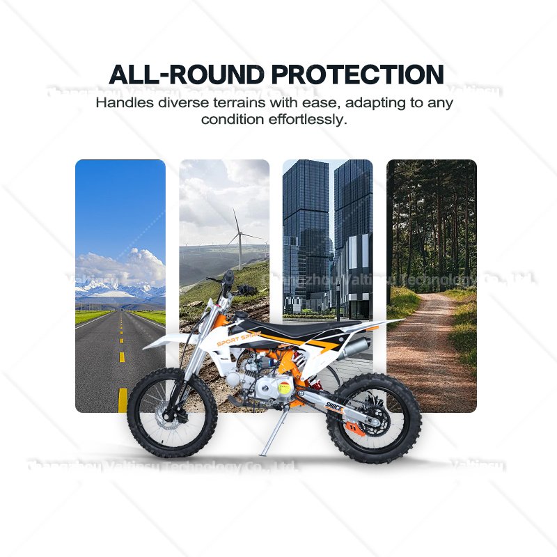 High Quality Adult Gasoline Four-Stroke 125cc Motorcycle With a Maximum Speed of 75km/h